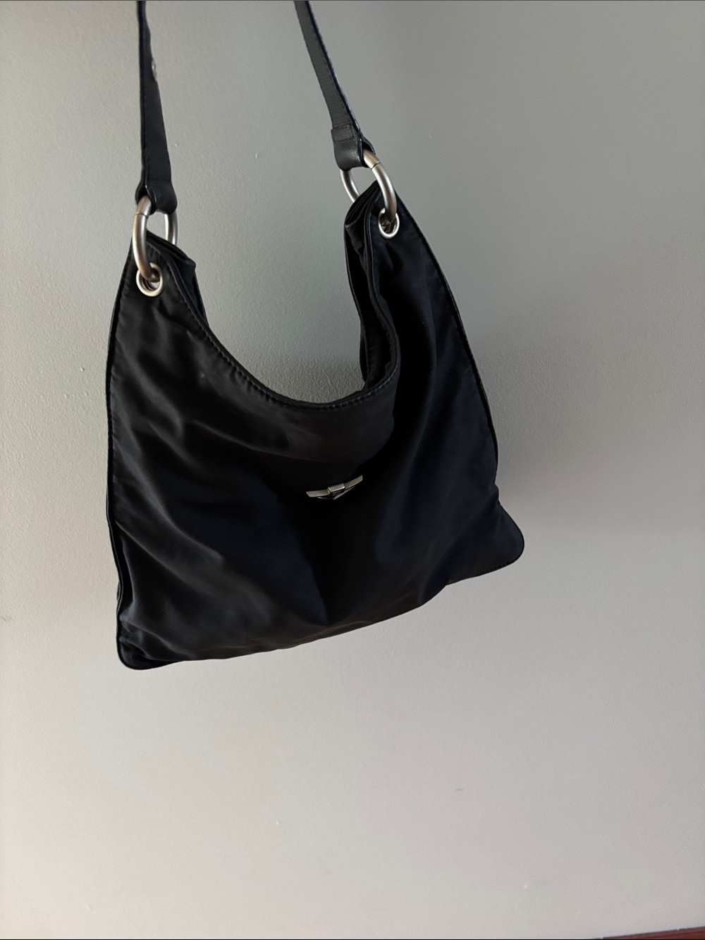 Bottega nylon crossbody